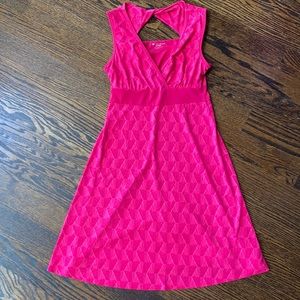 Hot pink Tek Gear DryTek tank sleeveless dress